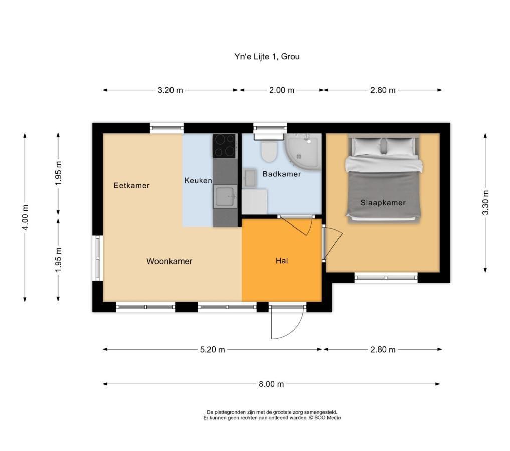 Huskes Hus En Hiem - Rent As One - Chalets 65 & 66 Villa Grou Bagian luar foto